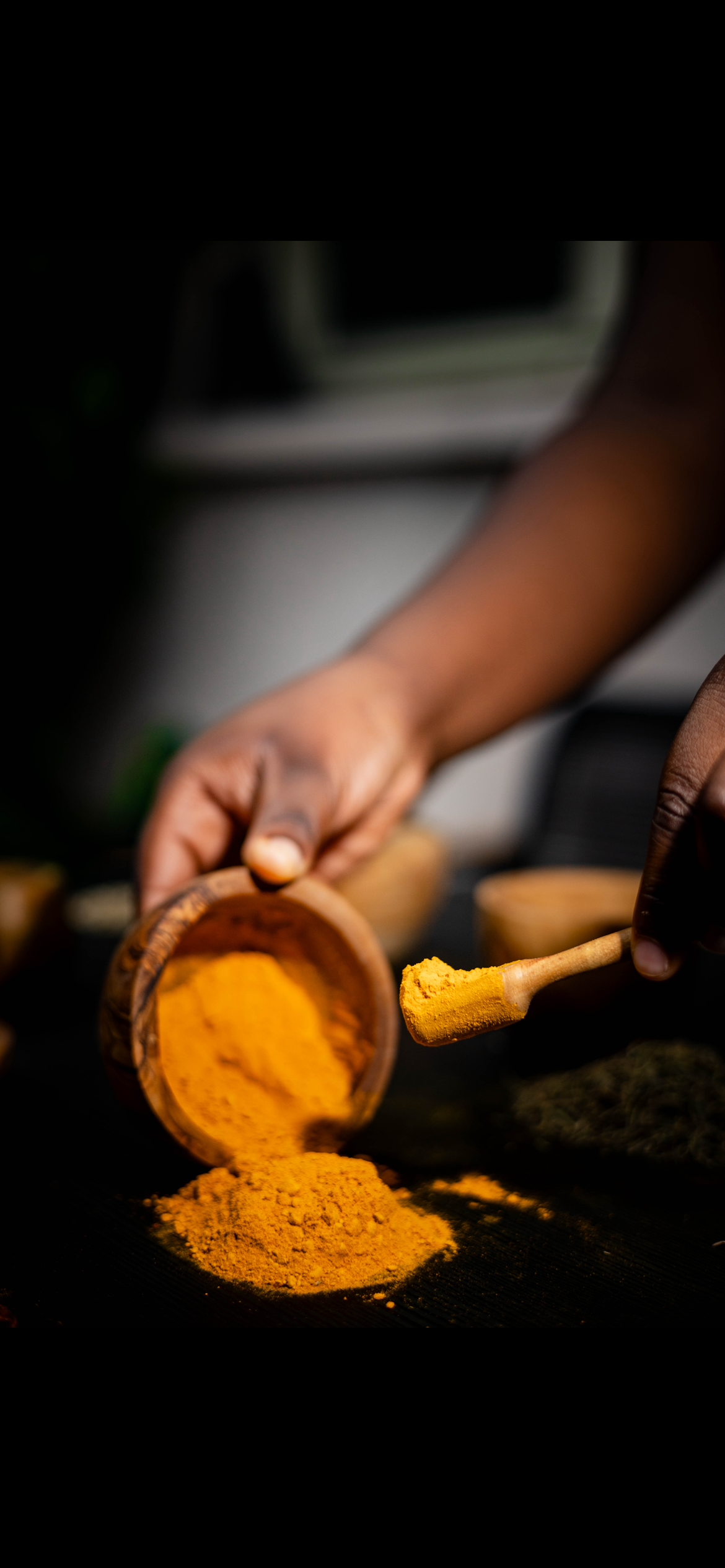 Curcuma en poudre naturel