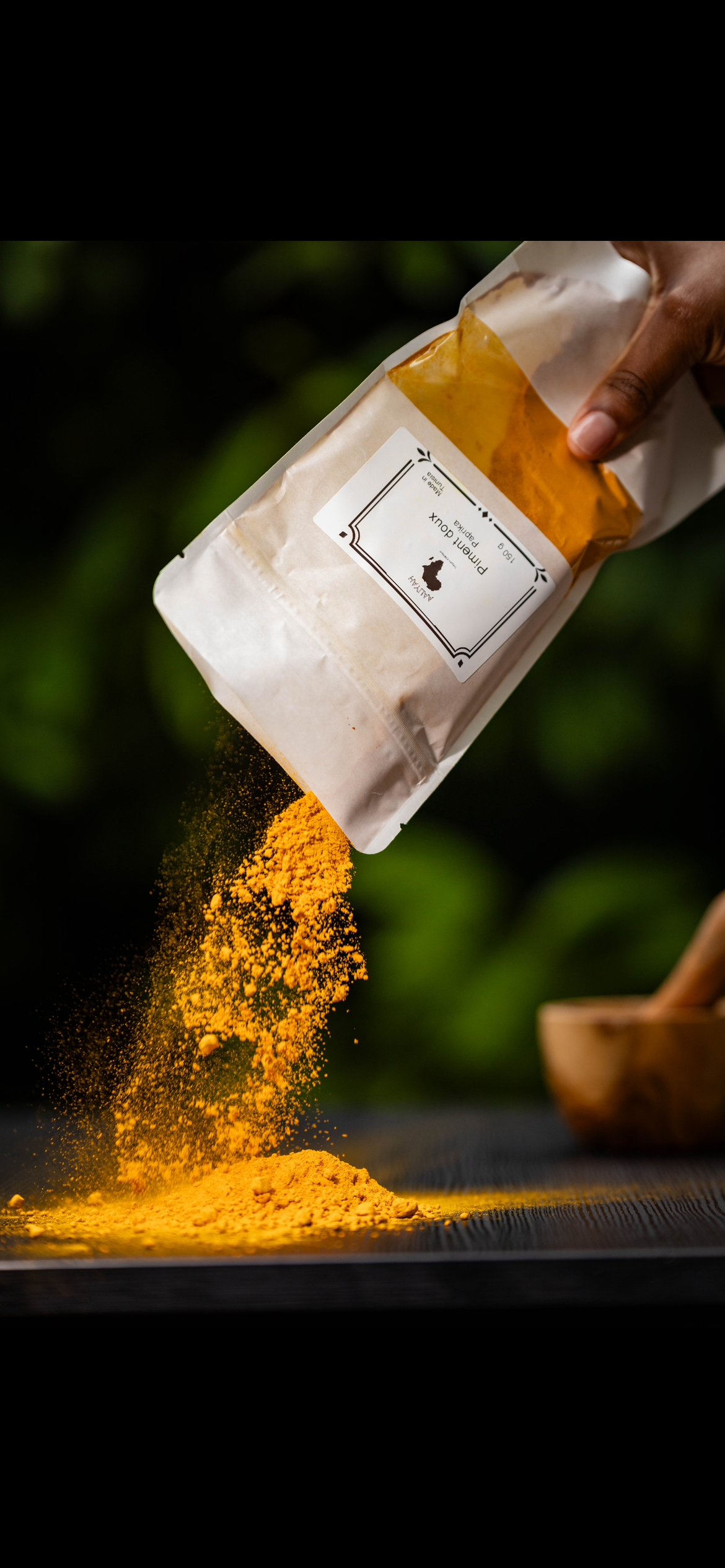Curcuma en poudre naturel